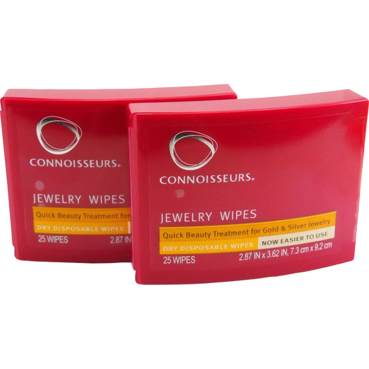 50 Connoisseurs Jewelry Cleaning Wipes