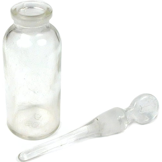 10K 14K 18K 22K 24K Gold Silver Acid Testing Transparent Glass Bottle
