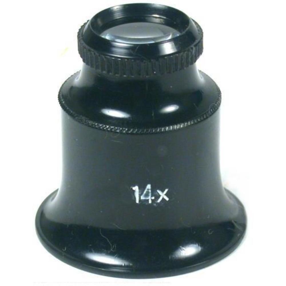 6 Double Eye Loupe Magnifier 7X 14X Jewelers Gem Tool