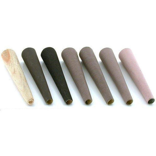 Emery Sanding Shells 1/0-2 Grit 7Pcs