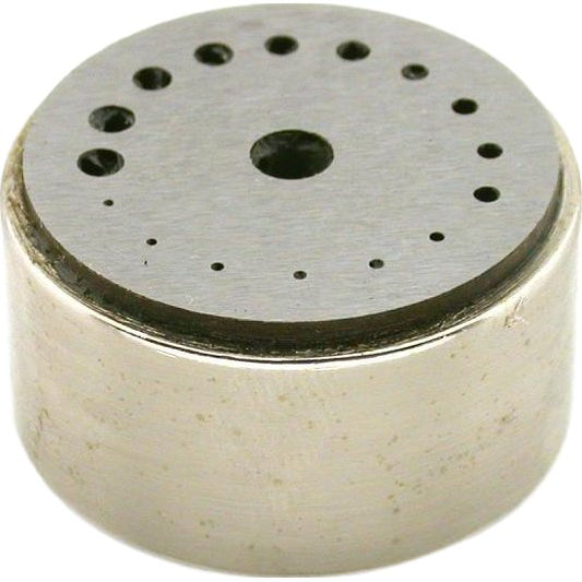 16-Hole Riveting Stake Round Watch Die Jewelers Repair Clock Tool