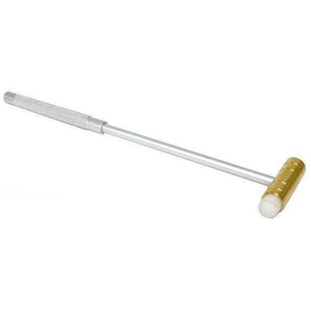 2 Nylon Brass Mallet Hammer Steel Metal Tapping Tools