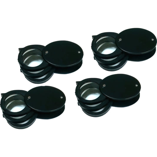Loupe 5X 10X 20X Folding Magnifier Magnifying Tools
