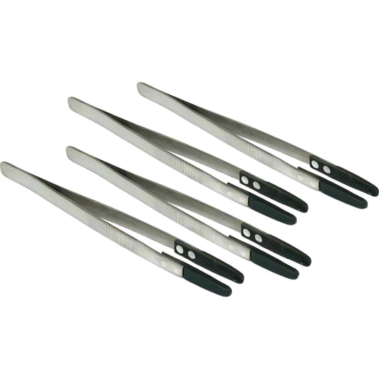 4 Fiber Tip Tweezers for Bead Pick Up