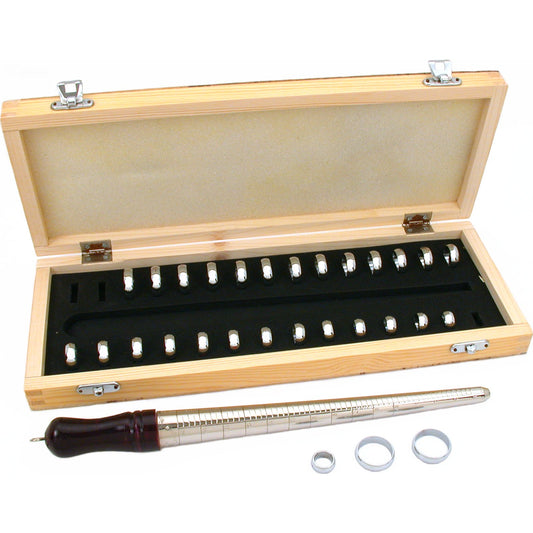 Ring Mandrel Finger Sizers Jewelers Sizing Stick 1-15
