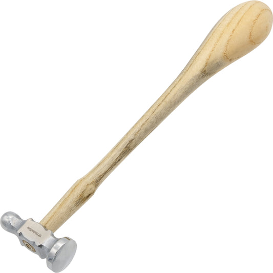 Rounded Face Chasing Hammer for Crafts Metalworking Jewelry Repair 1"