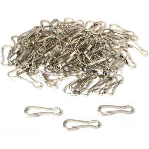 100 Lanyard Hook Keychain Wallet Clip Crafts ID Parts