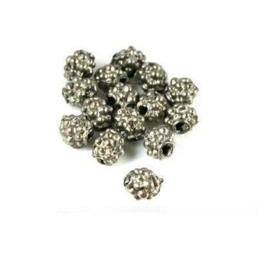 15 Bali Beads Round Jewelry Bead Stringing Part 6mm