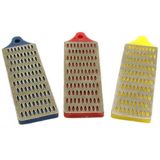 Diamond Coated Hone Blocks 150 300 400 Grit 3Pcs