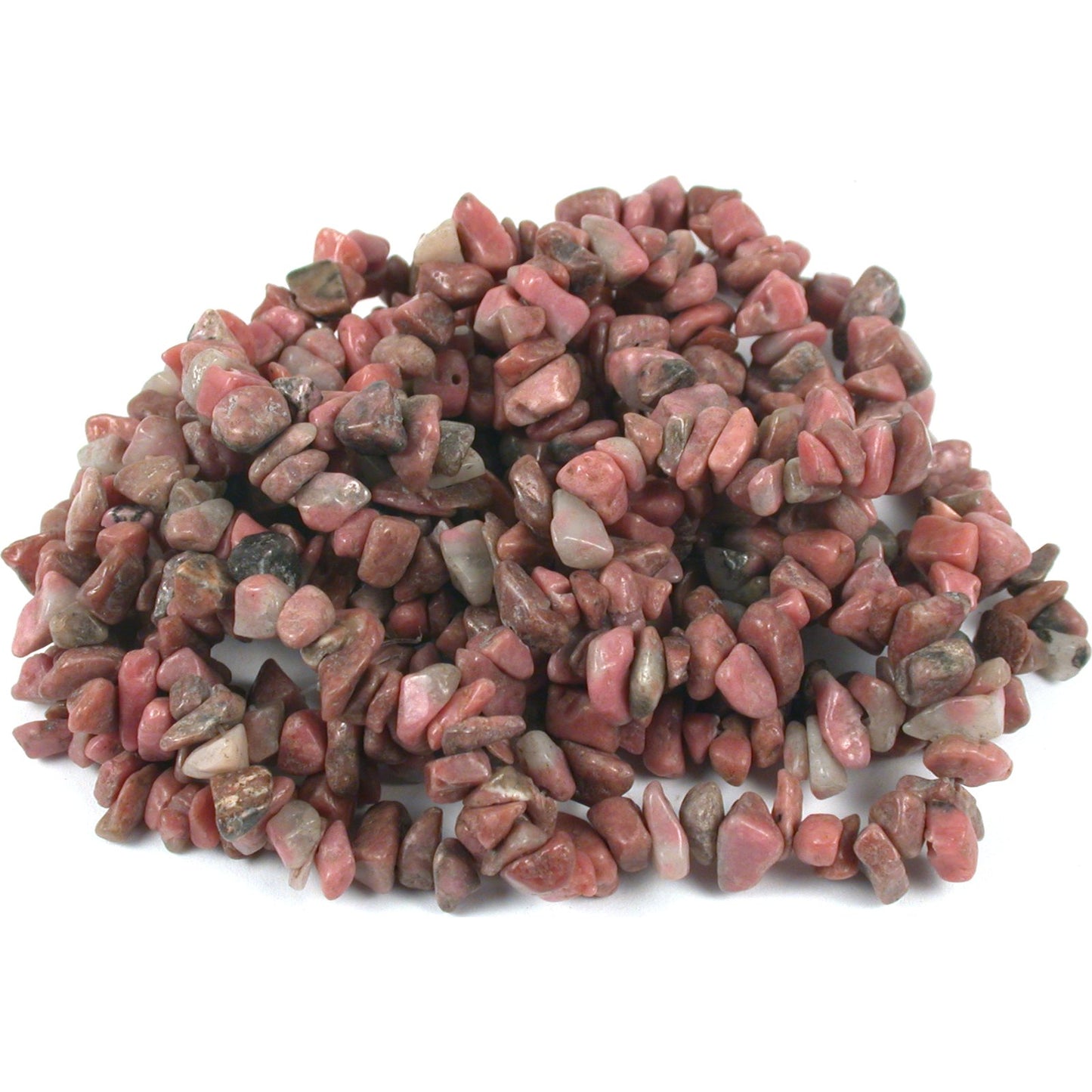 Rhodonite Red Chip Beads 2 Strands