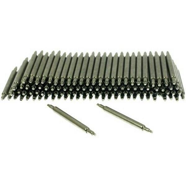 100 Spring Bars Watch Band Pins Replacement Parts 5/8"