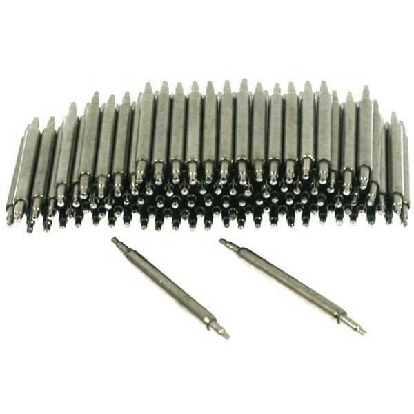 100 Spring Bars Watch Band Pins Replacement Parts 9/16"