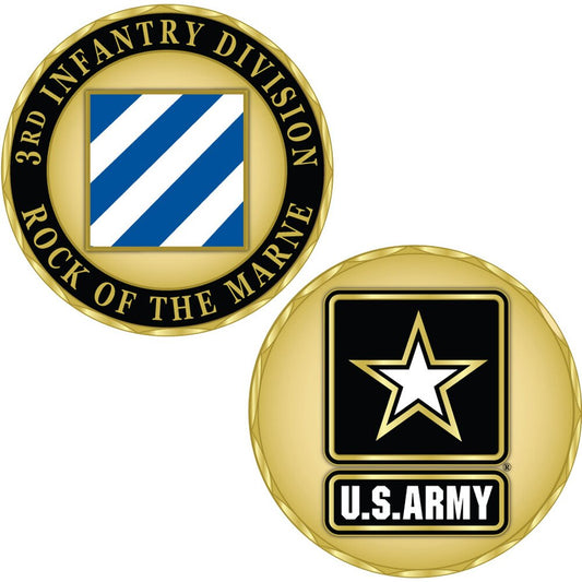 U.S Military Challenger Coin-3rd Infantry Division