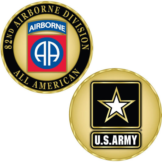 U.S Military Challenge Coin-82nd Airborne Division
