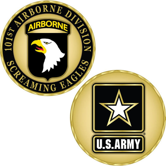 U.S Military Challenge Coin-101st Airborne Division