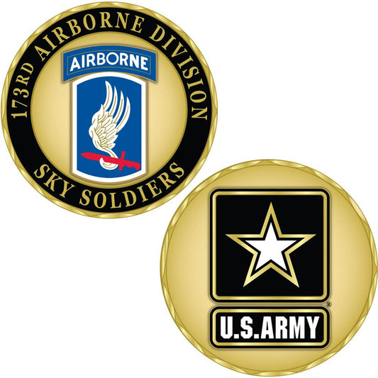 U.S Military Challenge Coin-173rd Airborne Division