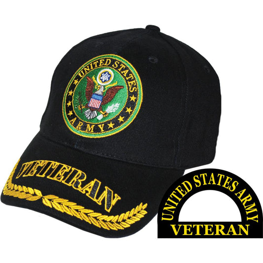 U.S. Army Veteran Hat Black
