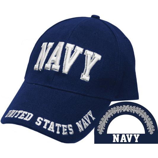 United States Navy U.S. Navy "NAVY" Letters Hat - Adjustable Size Buckle