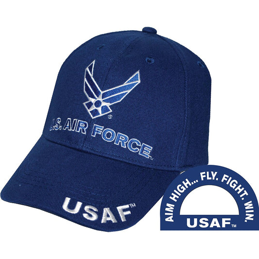 American Military Branches Blue Adjustable Baseball Cap AIR Force