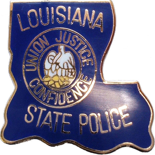 Louisiana State Police Pin 1"