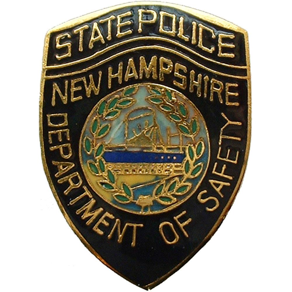 New Hampshire Department of Safety Pin 1"