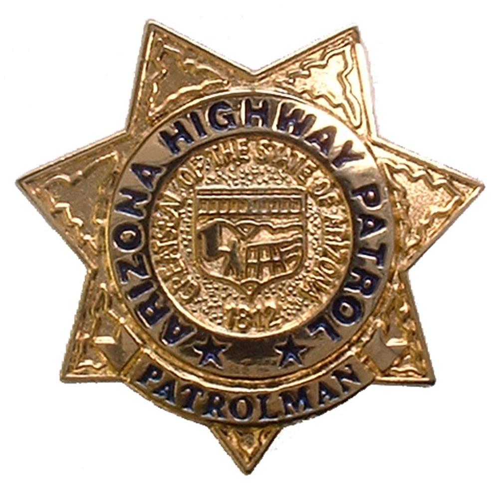 Arizona Highway Patrol Badge Pin 1"