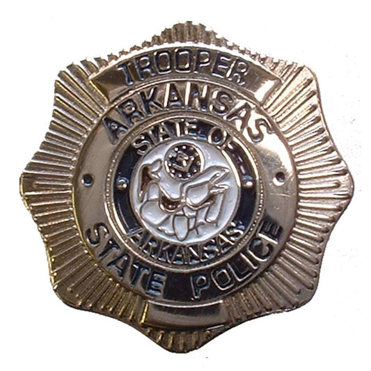 Arkansas State Police Badge Pin 1"