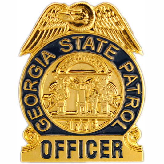 Georgia State Police Badge Pin 1"