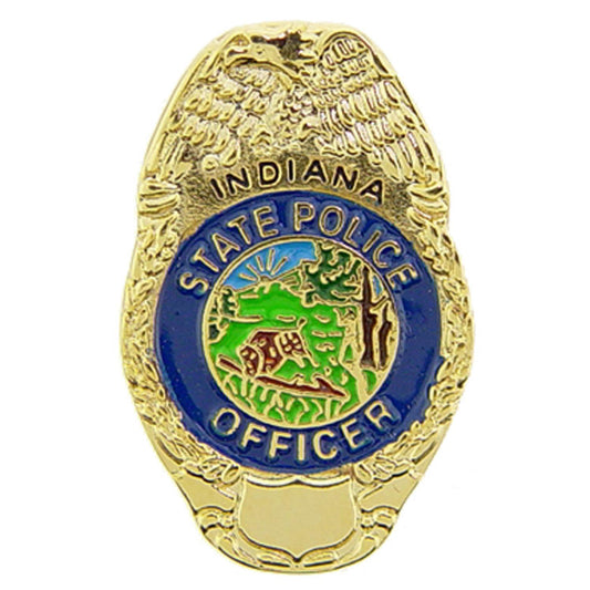 Indiana State Police Badge Pin 1"