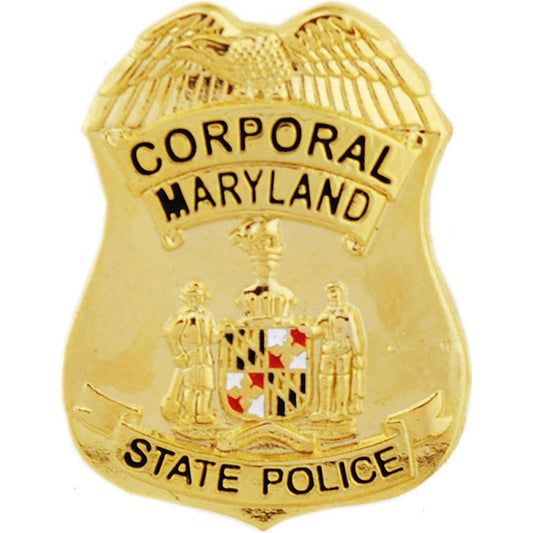 Maryland State Police Badge Pin 1"