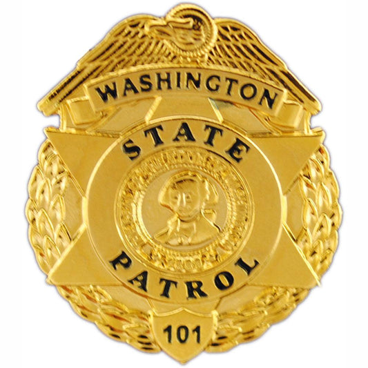 Washington State Patrol Badge Pin 1"