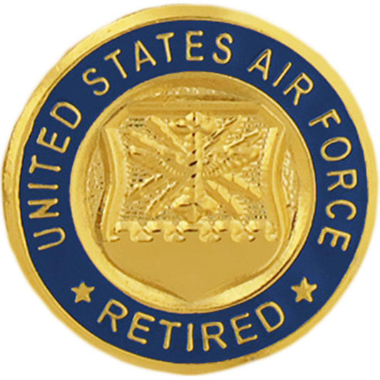 U.S. Air Force Retired Pin 5/8"