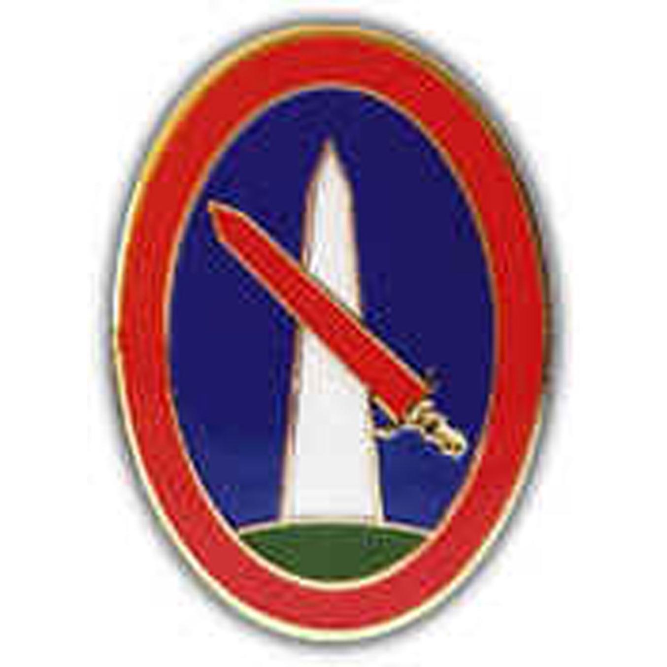 U.S. Army Military District of Washington D.C. Pin 1"