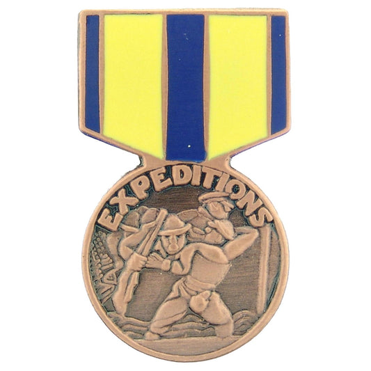 U.S. Navy Expeditionary Medal Pin 1 3/16"