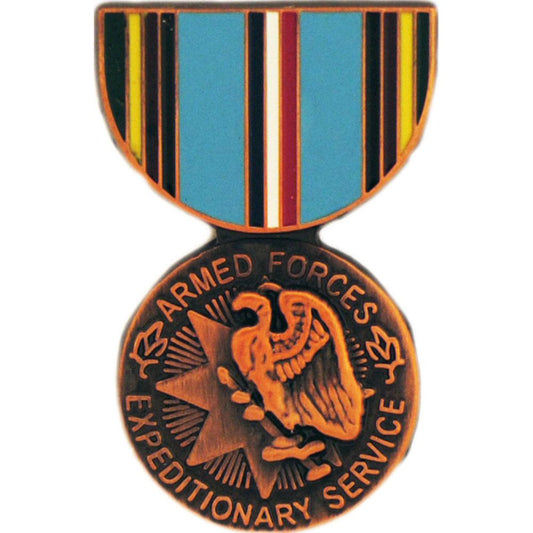 Armed Forces Expeditionary Medal Pin 1 3/16"