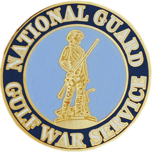 U.S. Army National Guard Operation Desert Storm Pin 1"