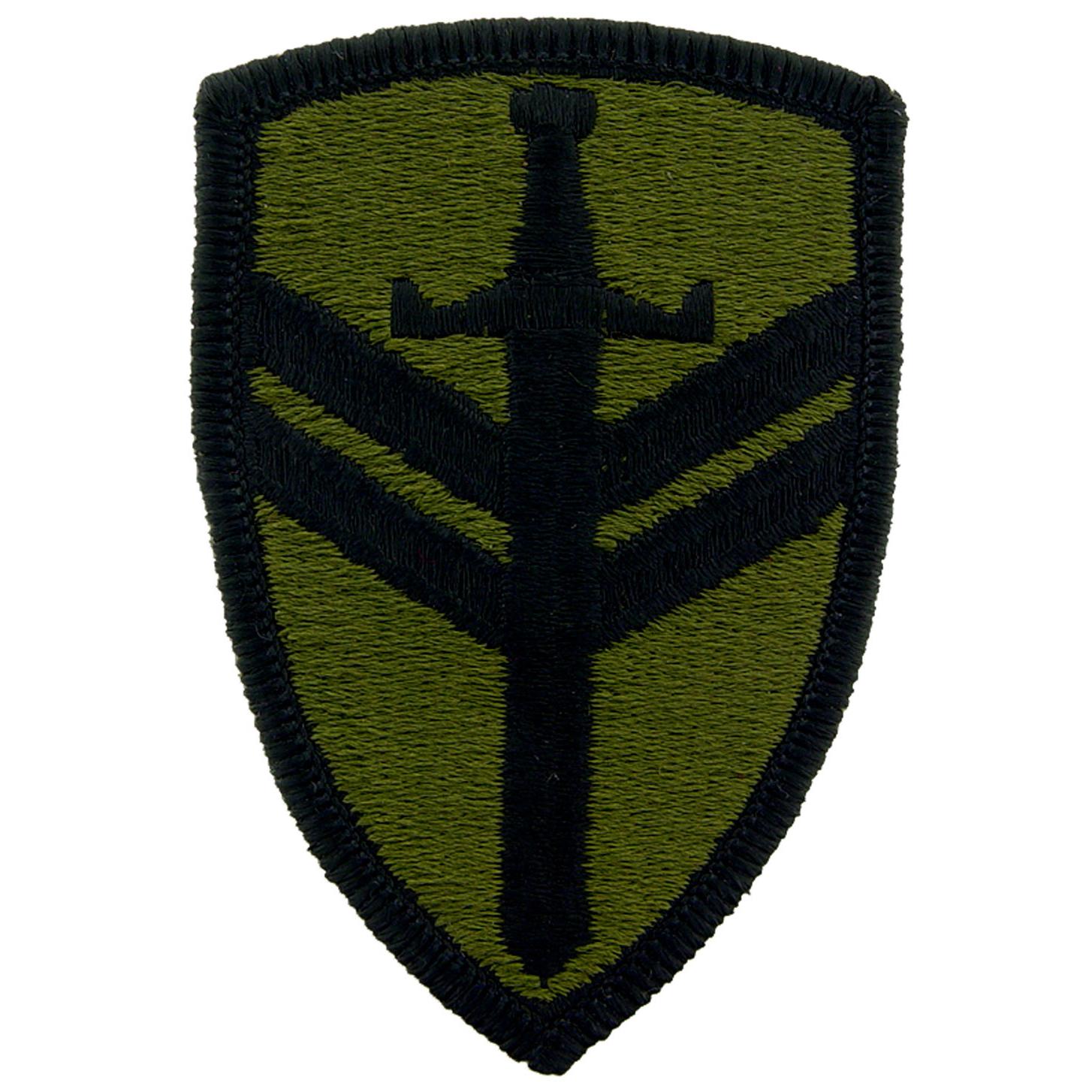 U.S. Army 2nd Support Command Patch Green 3