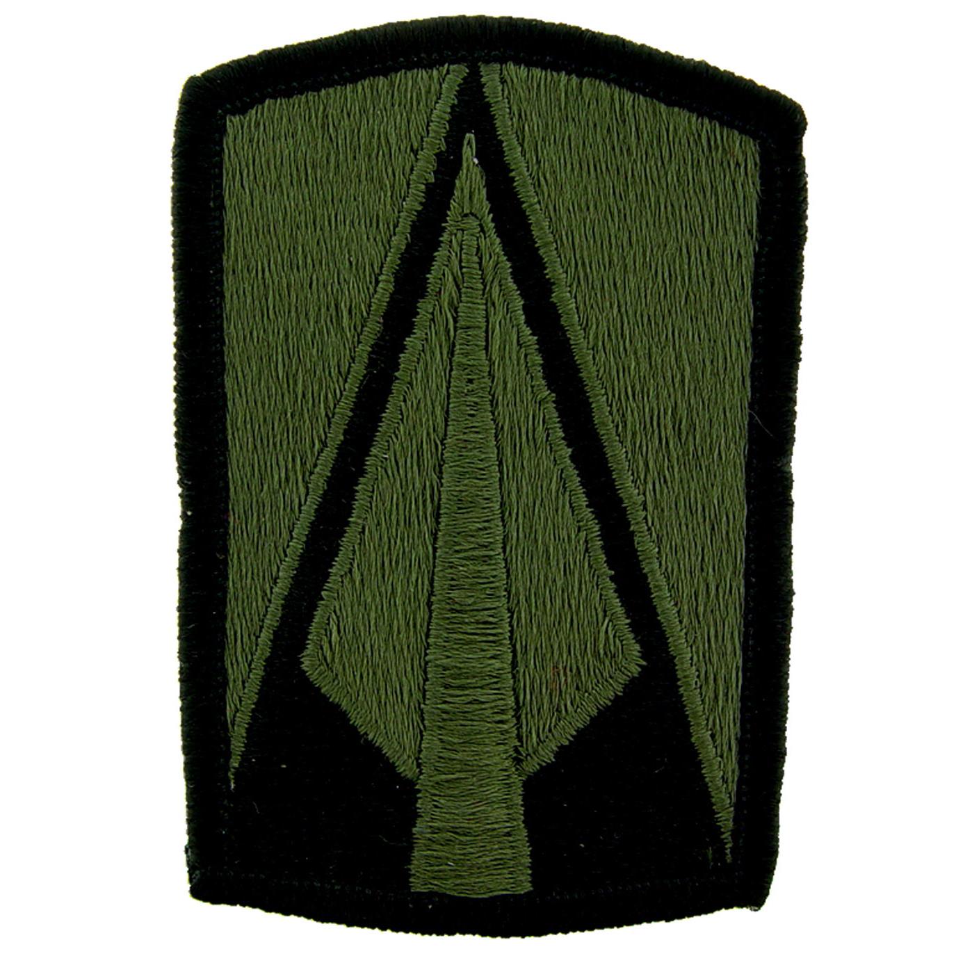 U.S. Army 177th Armored Brigade Patch Green 3"