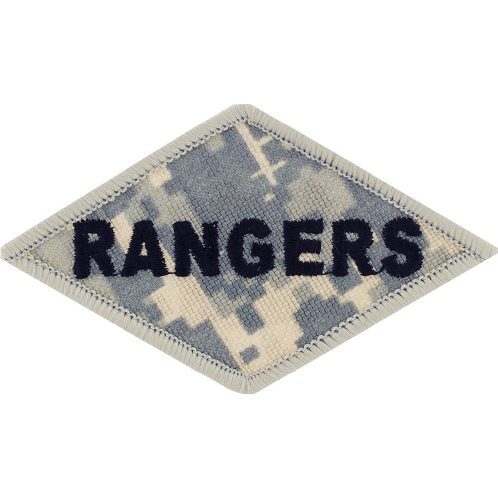 U.S. Army Rangers Patch Brown 3 3/4