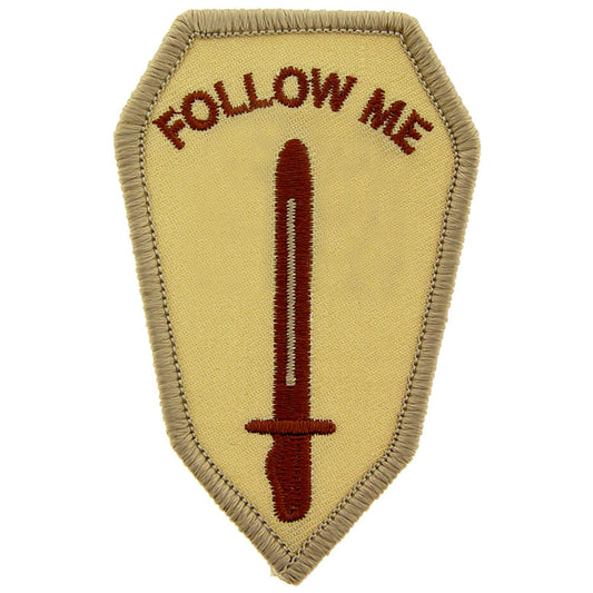 U.S. Army Infantry School Patch Brown 3"
