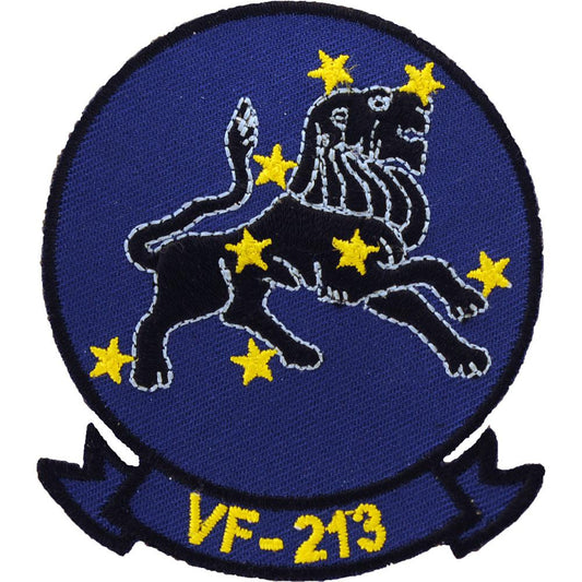 U.S. Navy VF-213 Strike Fighter Squadron Patch 3"