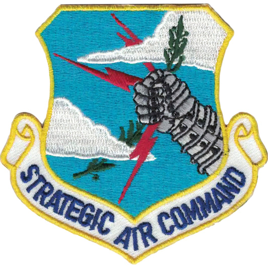 US Air Force Strategic Air Command Shield Patch 3"