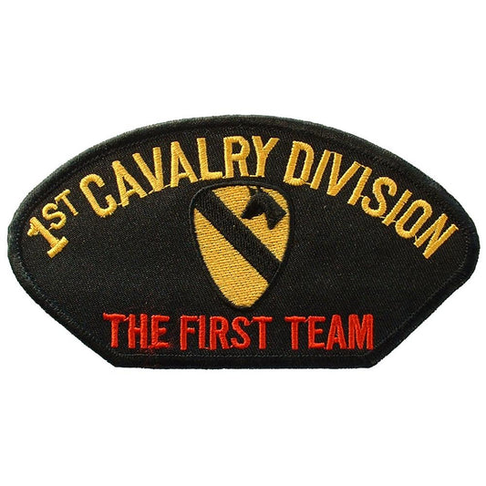 U.S. Army 1st Cavalry Division Hat Patch 2 3/4"