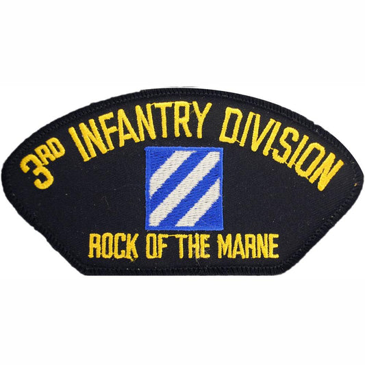U.S. Army 3rd Cavalry Division Hat Patch 2 3/4"