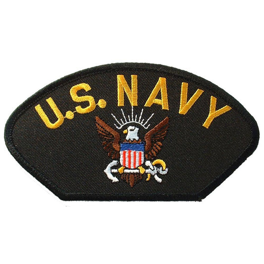 U.S. Navy Logo Hat Patch 2 3/4" x 5 1/4"