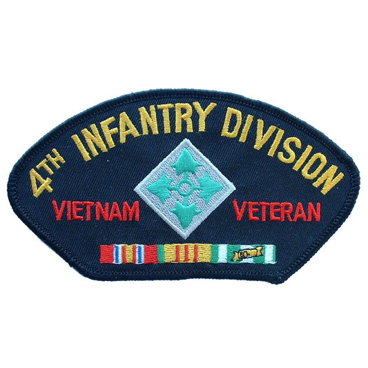 U.S. Army 4th Infantry Division Vietnam Veteran Patch