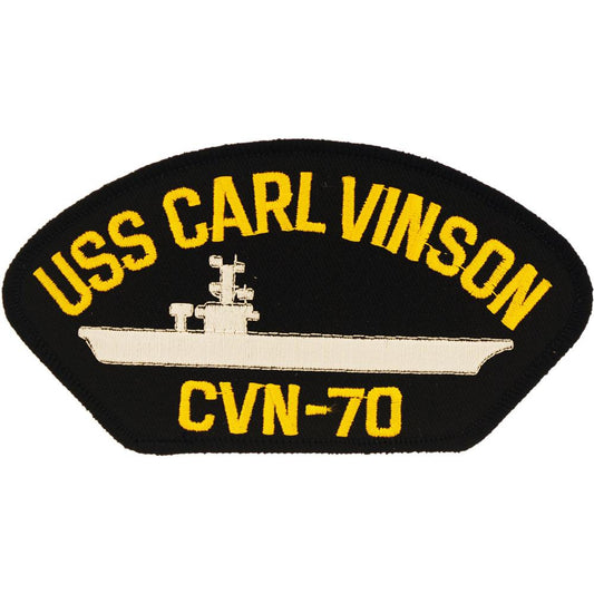 U.S. Navy USS Carl Vinson CVN-70 Patch 2 1/4" x 4"