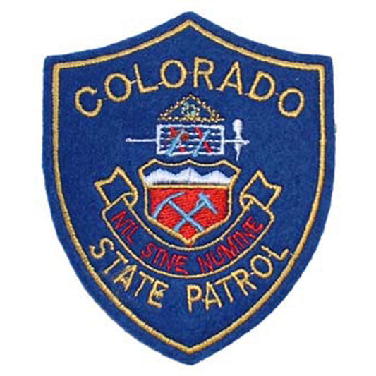 Colorado State Patrol Patch 3"