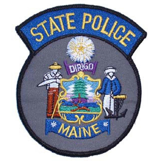 Maine State Police Patch 3"