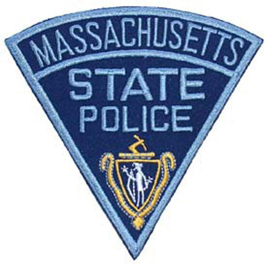 Massachusetts State Police Patch 3"
